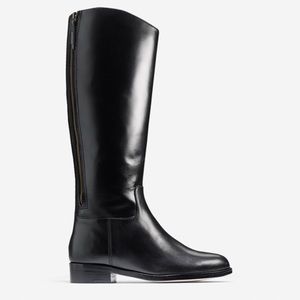 Cole Haan Black Leather Arlington Riding Boots 6.5